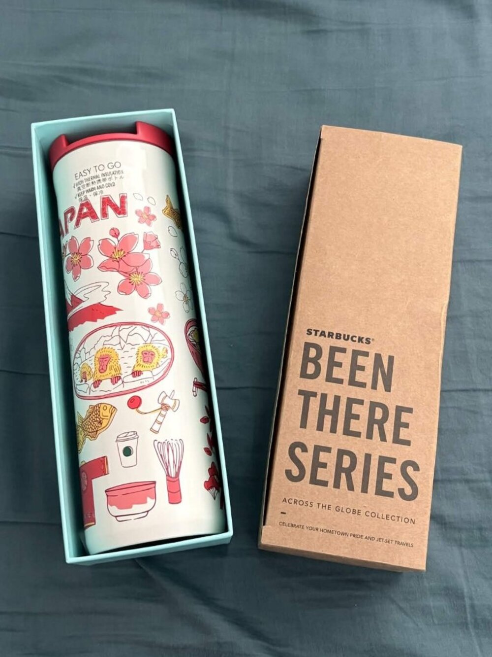 Starbucks Japan - Been There Series Stainless Steel Bottle - JAPAN, BNWT